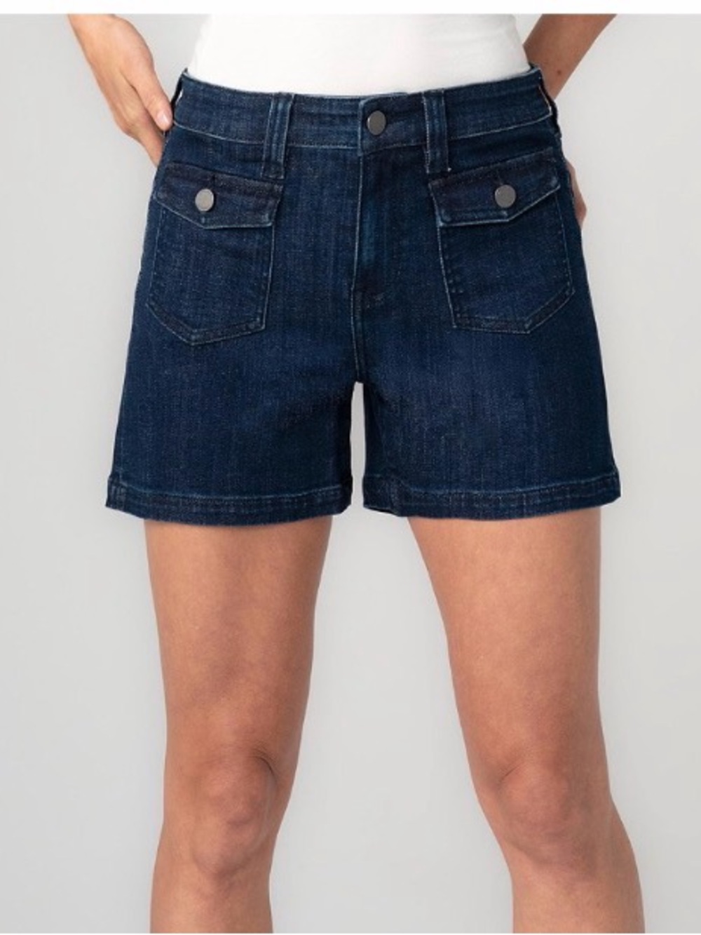 Liverpool Los Angeles women’s mid-rise denim Shorts